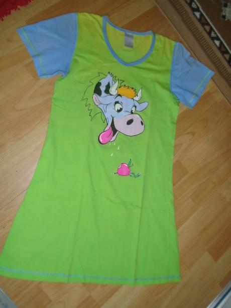 Pyžamo noční košile vel l, l