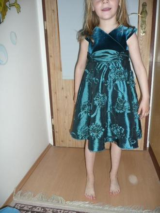 Luxusní šaty vel 98 se spodničkou, 98