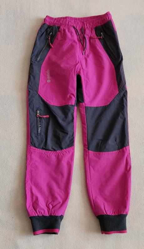 Troje dívčí zimní kalhoty, vel.140/160, lewro,140