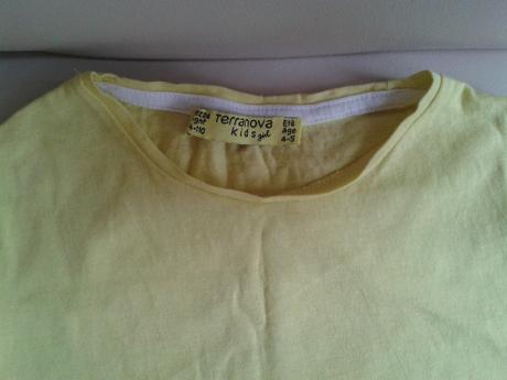 Komplet letní terranova triko+kraťasy vel. 104/110, terranova,104