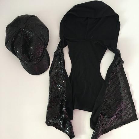 Dívčí komplet kšiltovka a vesta justice (6-10 let), 116