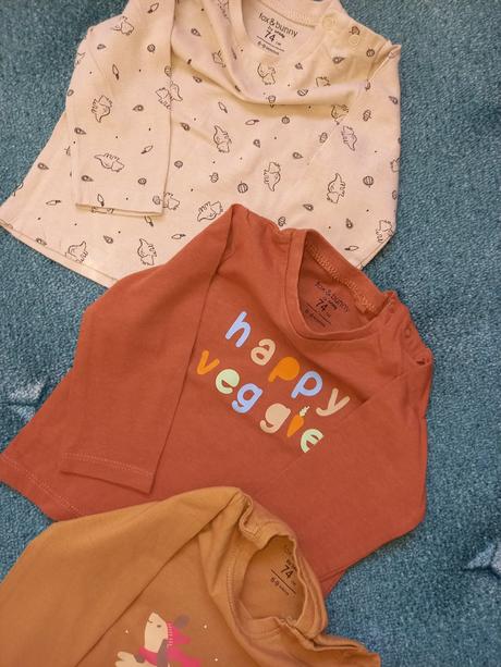 Triko, trička, fox & bunny,74