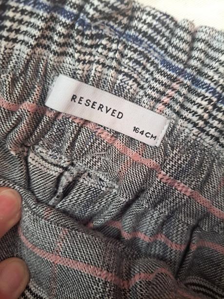 Kostkované kalhoty, reserved,164