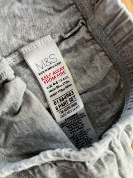 Bavlněné kraťasy & šortky marks & spencer vel. 110, marks & spencer,110