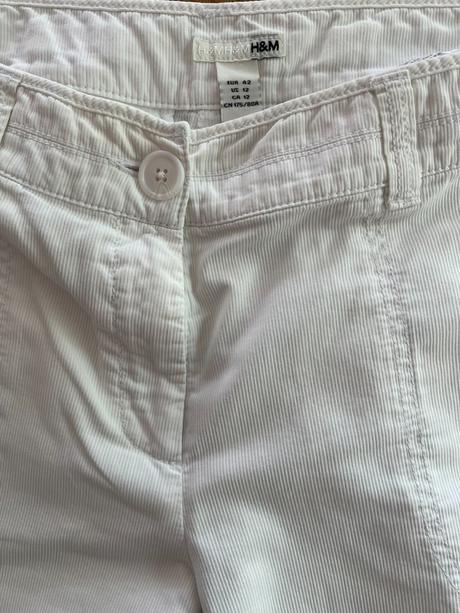 3/4 capri kalhoty h&m vel. 42, h&m,42