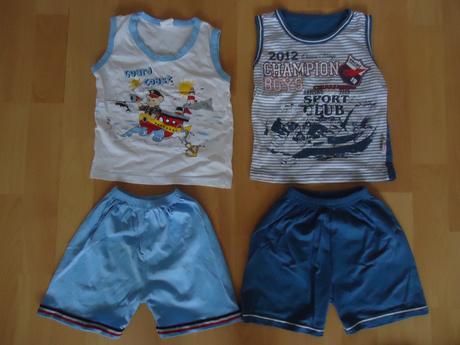 2 letní soupravy, 80