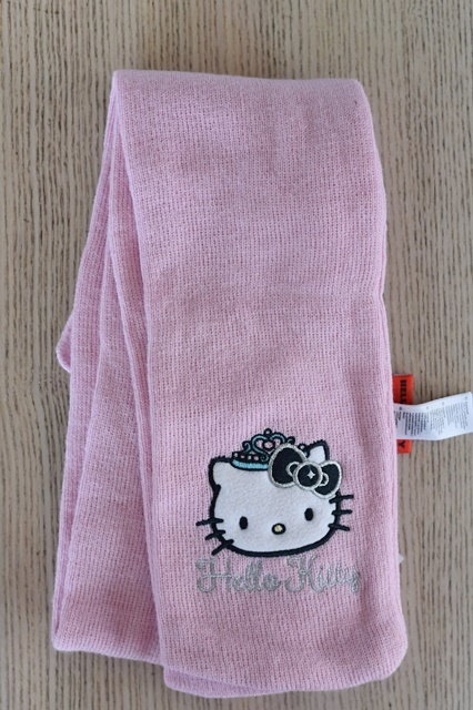 Šála a rukavice vel. 110-116, hello kitty,110