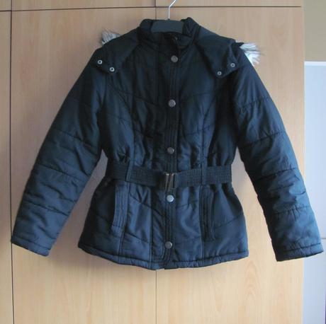 Černá zimní bunda, f&f,40