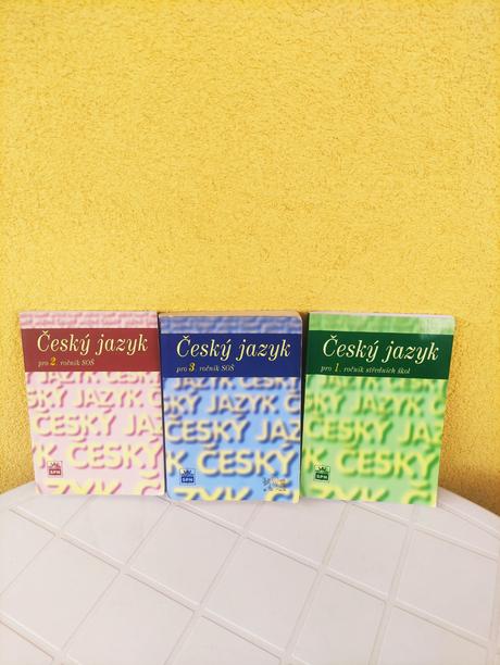 Učebnice českého jazyka-3ks,