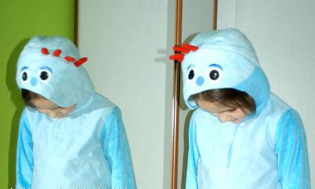 Karnevalový kostým duch iggle piggle,