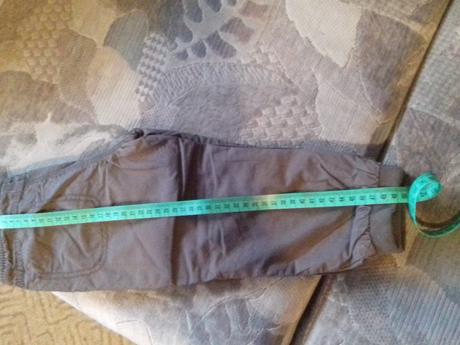 Zateplené kalhoty vel.92, 92