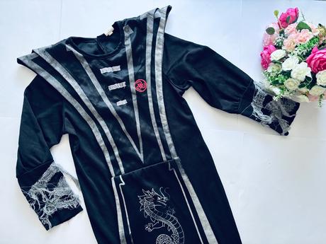 An6/ kostým bojovník halloween - v.5/6 let,