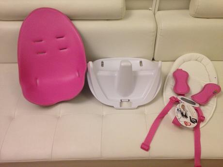 Jídelní židlička fresco bloom loft + cestovní, 