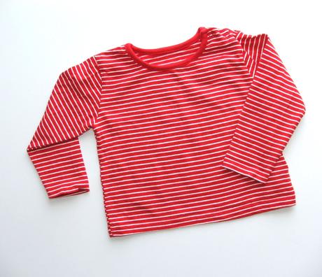 K719 červené triko vel. 86, marks & spencer,86