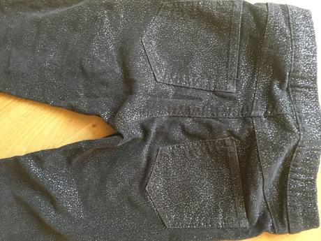 Trpytive skinny mansestraky, džeginy, h&m,122