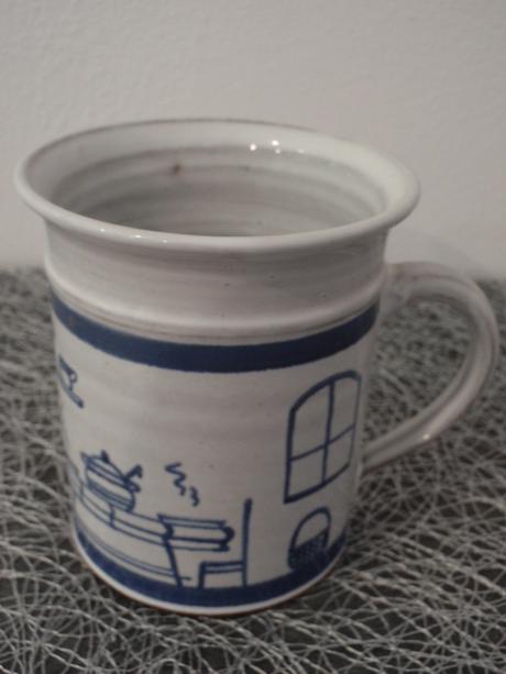 Hrnek-hrneček keramický s glazurou 1kus., 