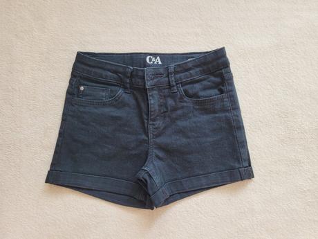 Džínové šortky z c&a, c&a,128