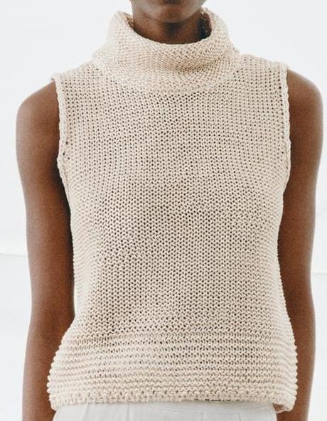 Top z hrubého úpletu zara - vel. l, zara,l