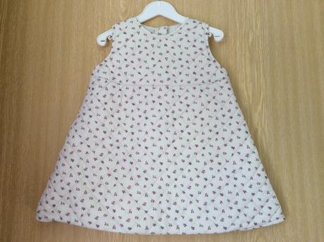 Prošívané šatičky zn. marks&spencer 74/80, marks & spencer,74