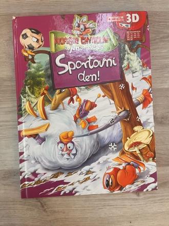 Kniha proferor chytrolín _sportovní den, 3d,