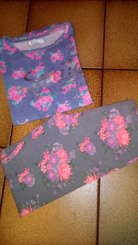 Komplet triko+legíny  116/122, pepco,122