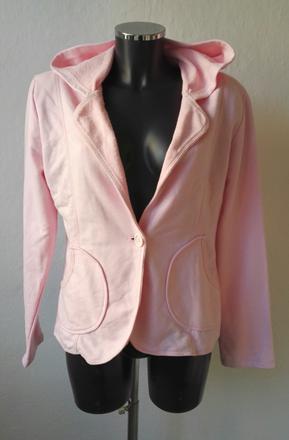 Bavlněné sako s kapucí enemy - vel.xl, xl