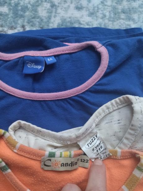 2 pyžama a tričko 116-122, 116