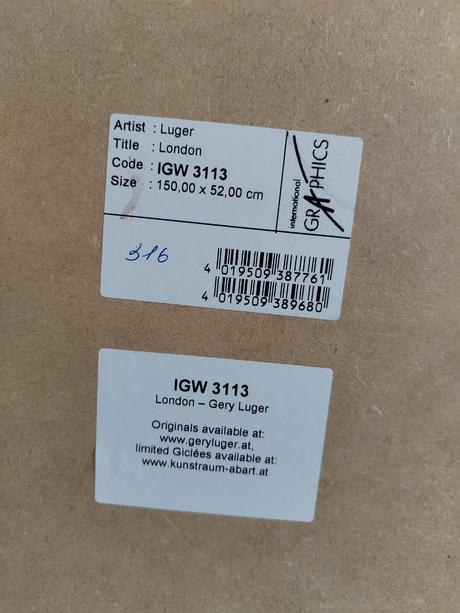 Obraz london gery luger, 