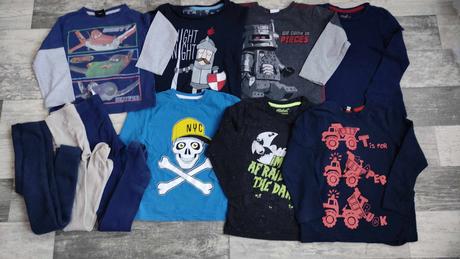 Trika dl.rukáv chlapec 7x 92/98-104, rebel kids,92