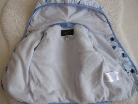 Zimní bunda s kapucí s dráčky joules, 74