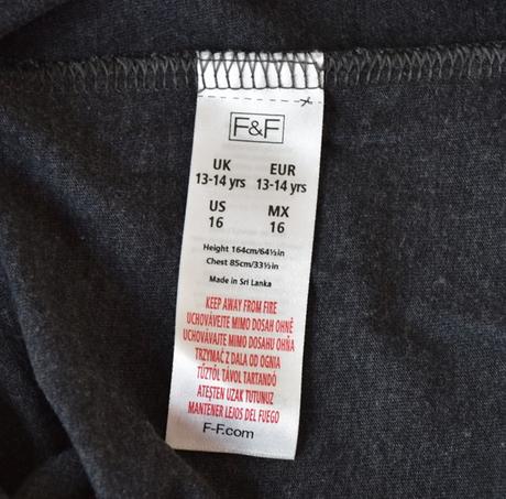 Tričko vel. 13 - 14 let, f&f,164