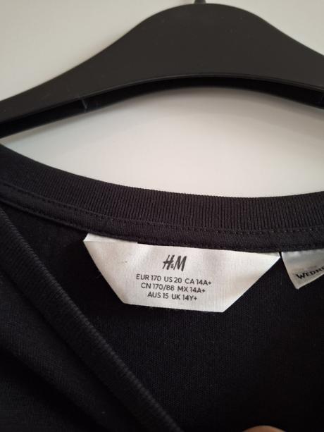 Tričko top wednesday vel. 170, h&m,170
