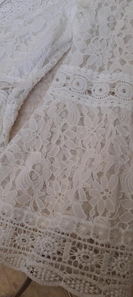 Lilie rose krajkové boho šaty, m