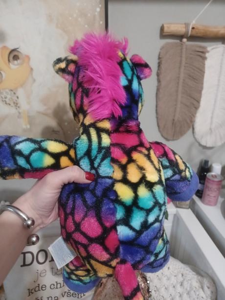 Plyšová žirafa build a bear workshop, 