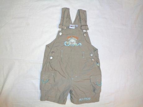 Kouzelné žabičkové laclové kraťásky, baby club,86