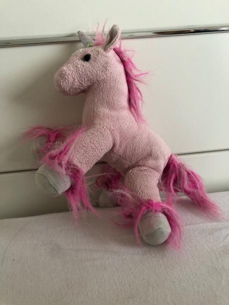 Plysovy jednorozci ruzovy a fialovy,