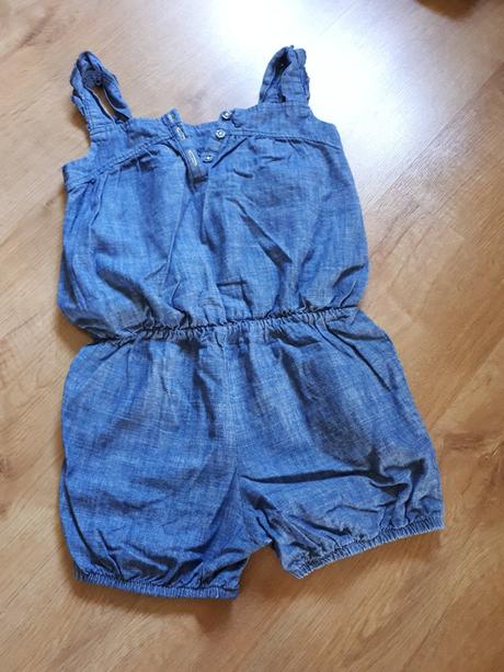 Peckovní džínový riflový balónkový overal, cherokee,122