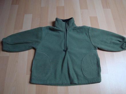 Mikina - khaki zelená, vel. 92/98, 92