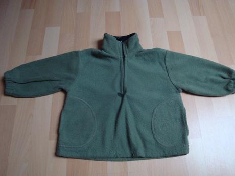 Mikina - khaki zelená, vel. 92/98, 92