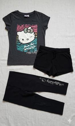 Set pro dívku vel. 140 hello kitty a h&m, 140–152