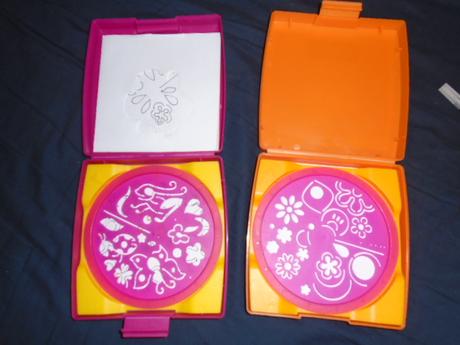 Malování předloha vzor 2ks,