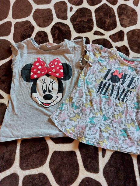 Trička minnie, h&m,104