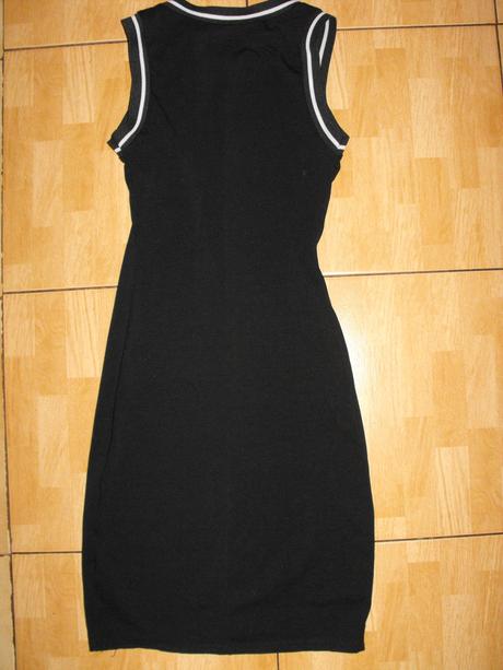 Čierne športové elastické šaty new look, new look,34