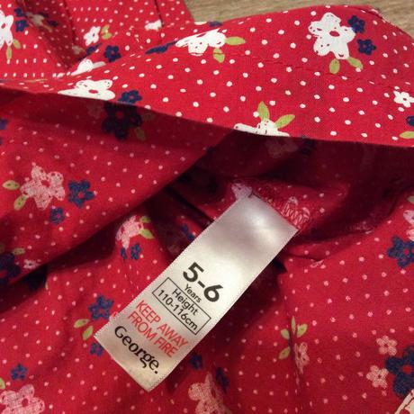 Bavlněná kytičková tunika, george,116