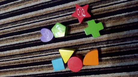 Dřevěná vkládačka, 