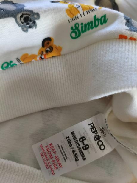 Mikina neutrální simba&ballo, disney,68 / 74