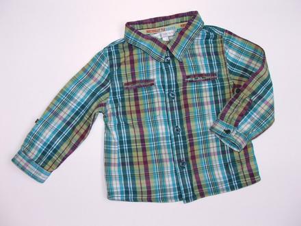 P500 košile s roll up rukávy vel. 80, rocha.little.rocha,80