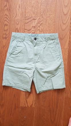 Bavlněné kraťasy chino, zelené, 158, h&m,158