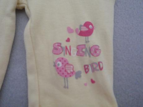 Legínky s ptáčkem, ergee,62