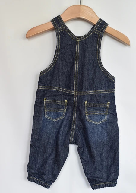 Džíny s laclem vel. 0 - 3 m, mothercare,62